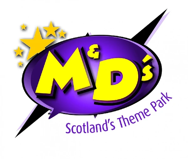 Logo of M&D's Scotland's Theme Park